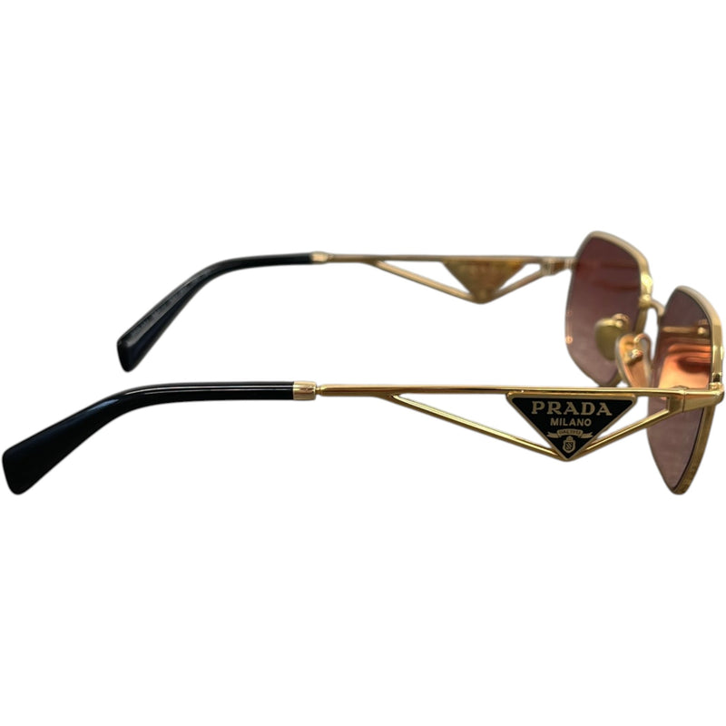 Women's Metal Pr A51 Sunglasses Gold