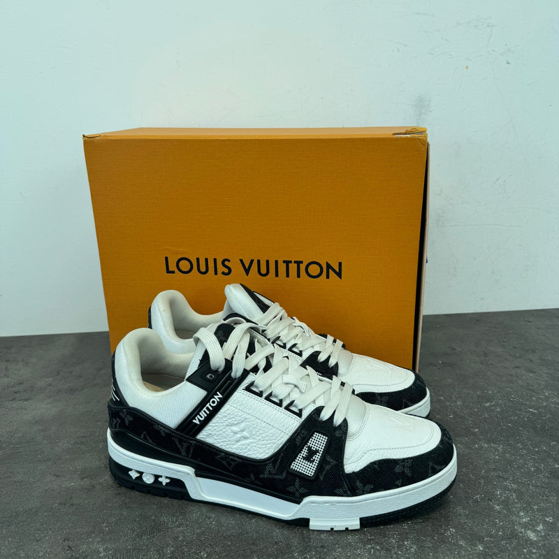 Men's LV Low Trainers White Size UK 8 / EU 42