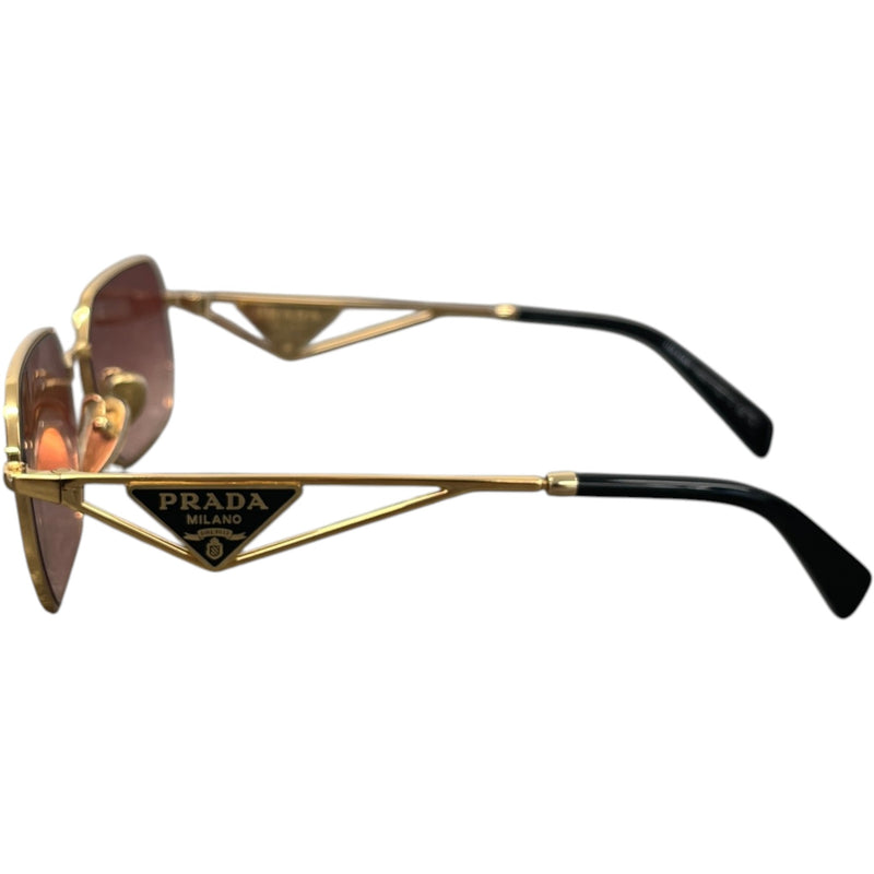 Women's Metal Pr A51 Sunglasses Gold