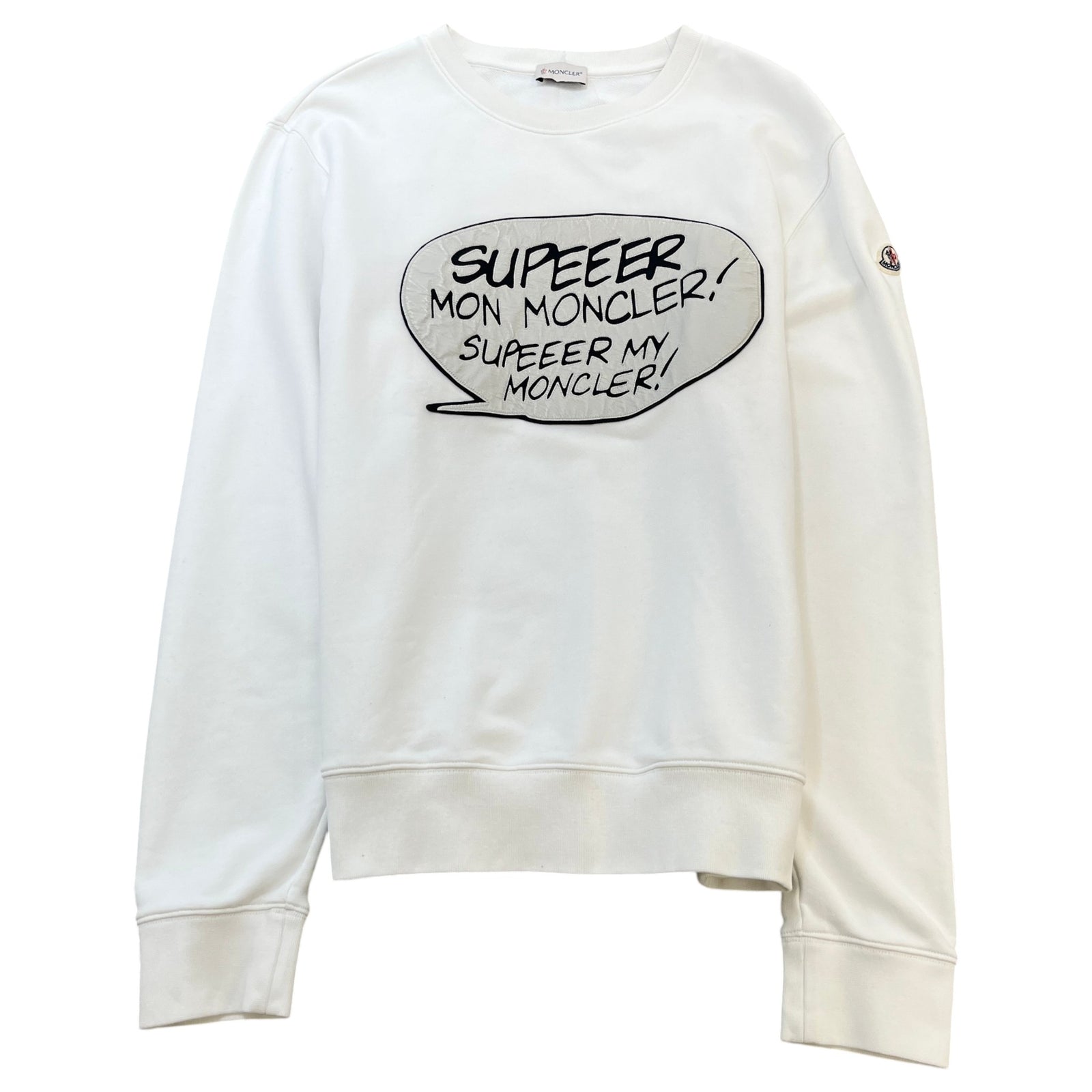 Men's Maglia Sweatshirt White Size XXL - Photo 1