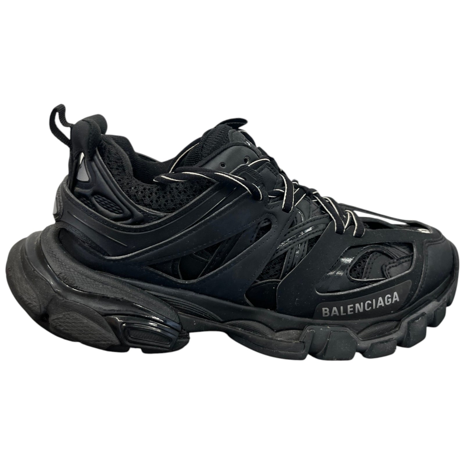 Women's Track Low Trainers Black Size EU 37 / UK 4 - Photo 1