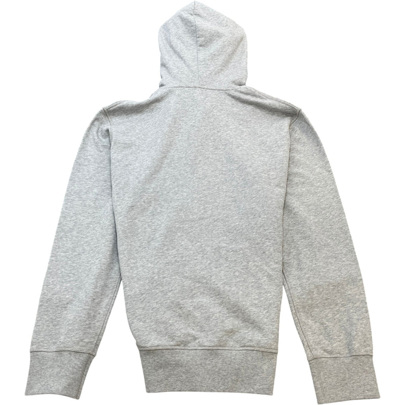 Men's Graffiti Logo Hoodie Grey Size XXXL