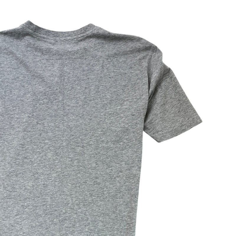 Men's Monkey Brothers Print T-Shirt Grey Size S