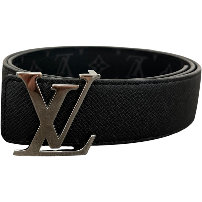Men's Monogram Eclipse Reversible Belt Black Size 38"