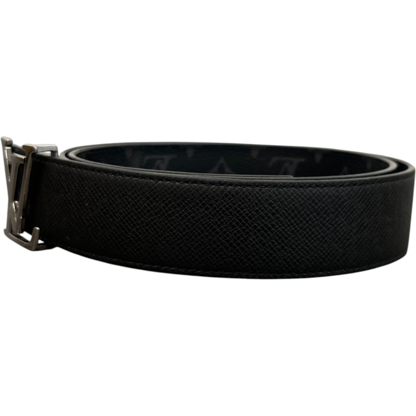 Men's Monogram Eclipse Reversible Belt Black Size 38" - Photo 5