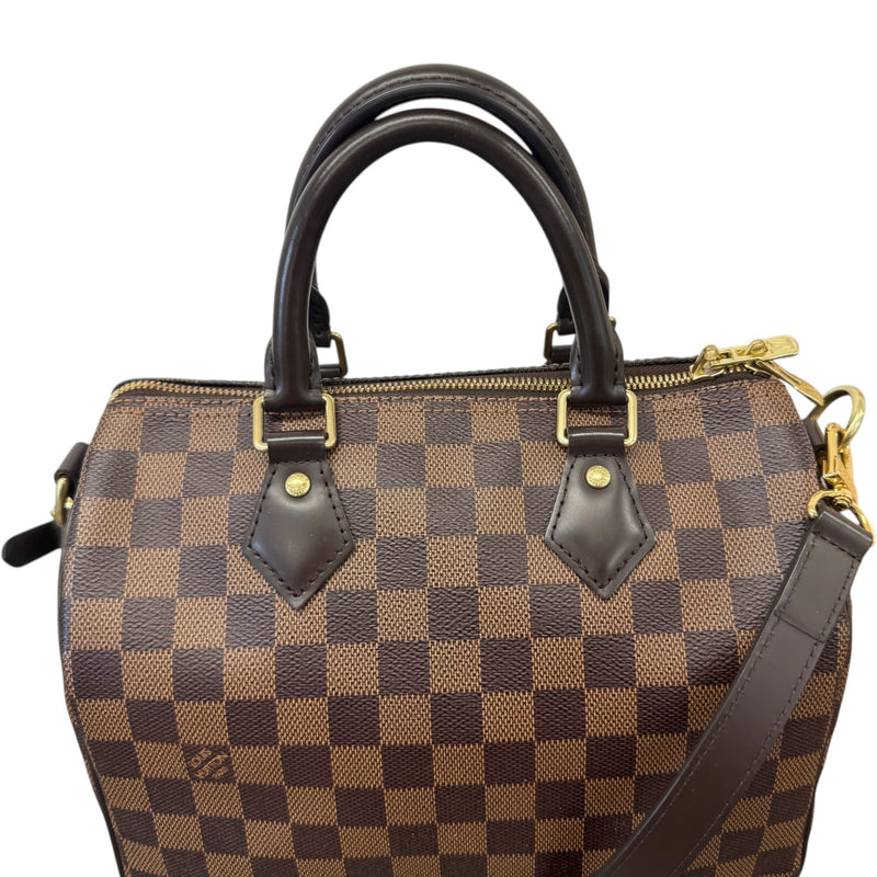 Women's Damier Ebene Speedy 25 Handbag Brown