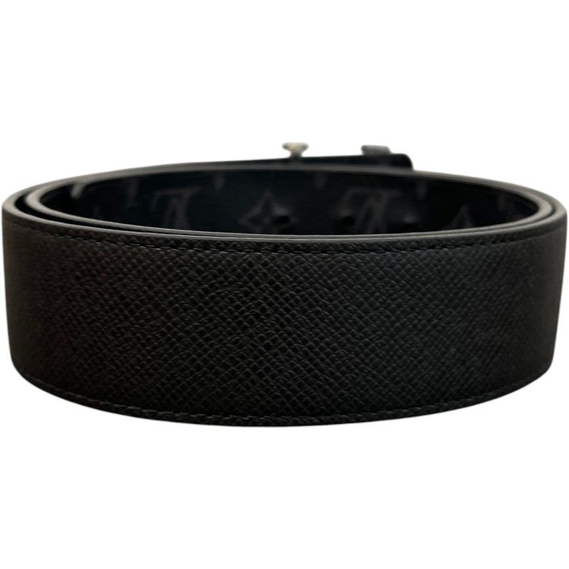 Men's Monogram Eclipse Reversible Belt Black Size 38"