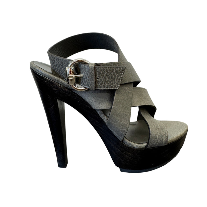 Women's Libeccio Platform Heels Grey Size EU 36 / UK 3
