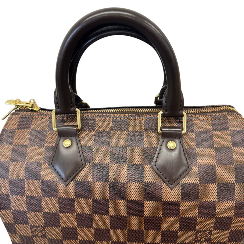 Women's Damier Ebene Speedy 25 Handbag Brown