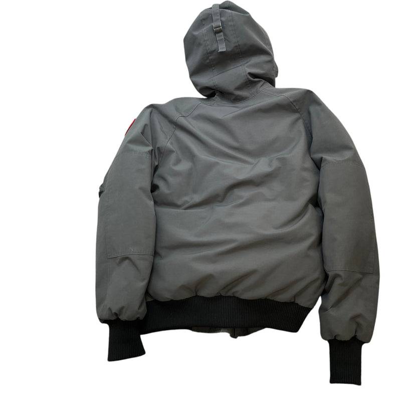 Men's Chilliwack Bomber Down Jacket Grey Size S