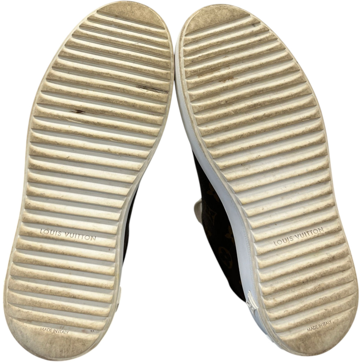 Women's Monogram Time Out Low Trainers Brown Size UK 5 / EU 38 - Photo 11