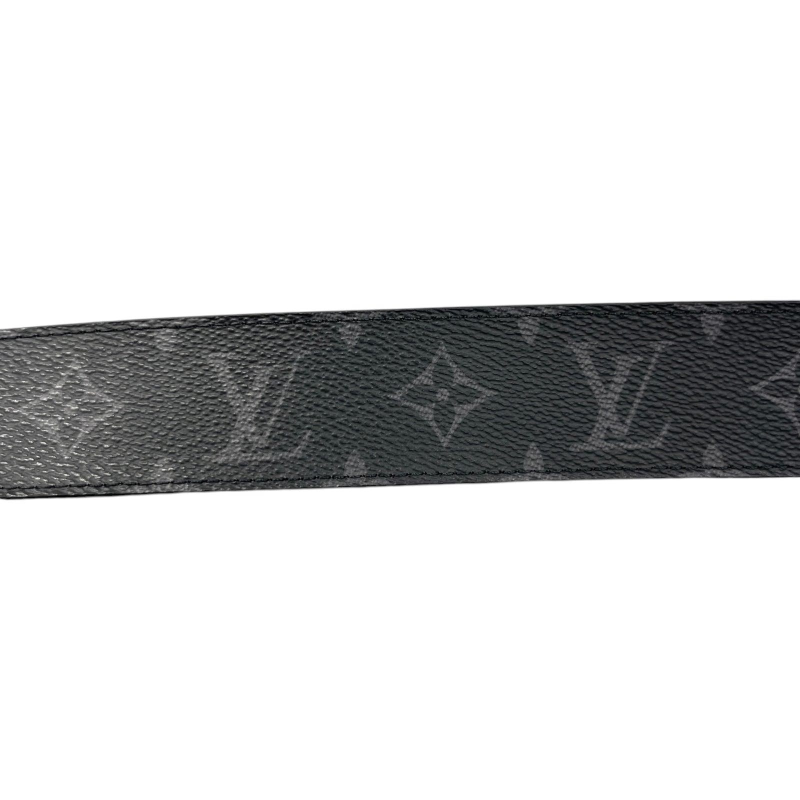 Men's Monogram Eclipse Reversible Belt Black Size 38" - Photo 4