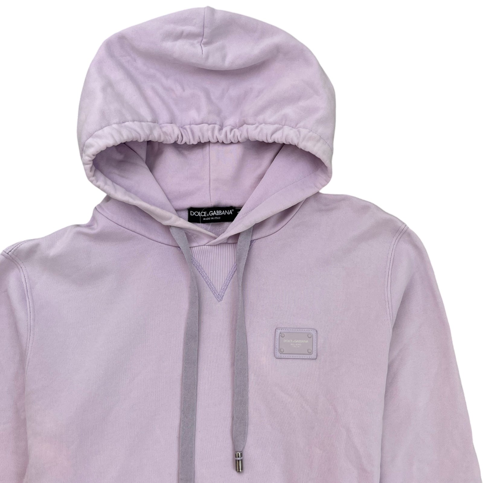 Men's Logo Print Hoodie Purple Size IT 46 / UK S - Photo 5