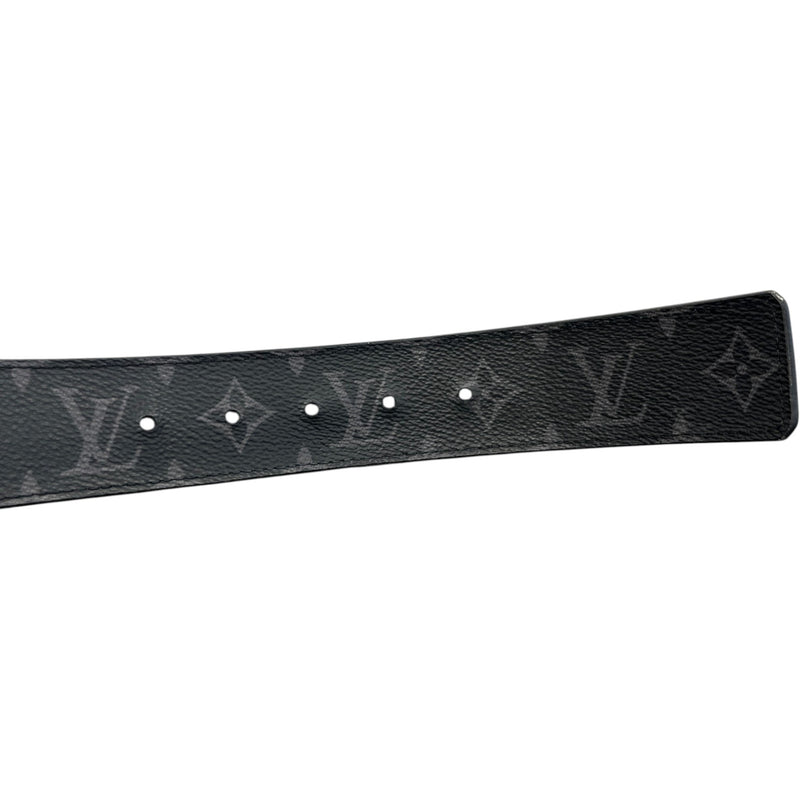 Men's Monogram Eclipse Reversible Belt Black Size 38"