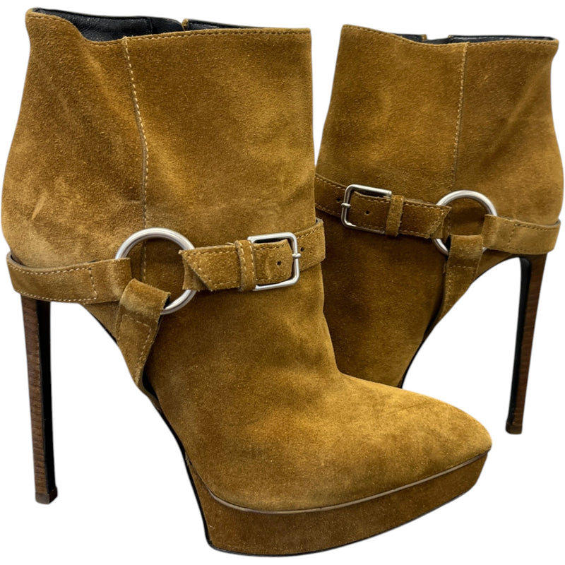 Women's Janis Heeled Boots Brown Size UK 5 / EU 38