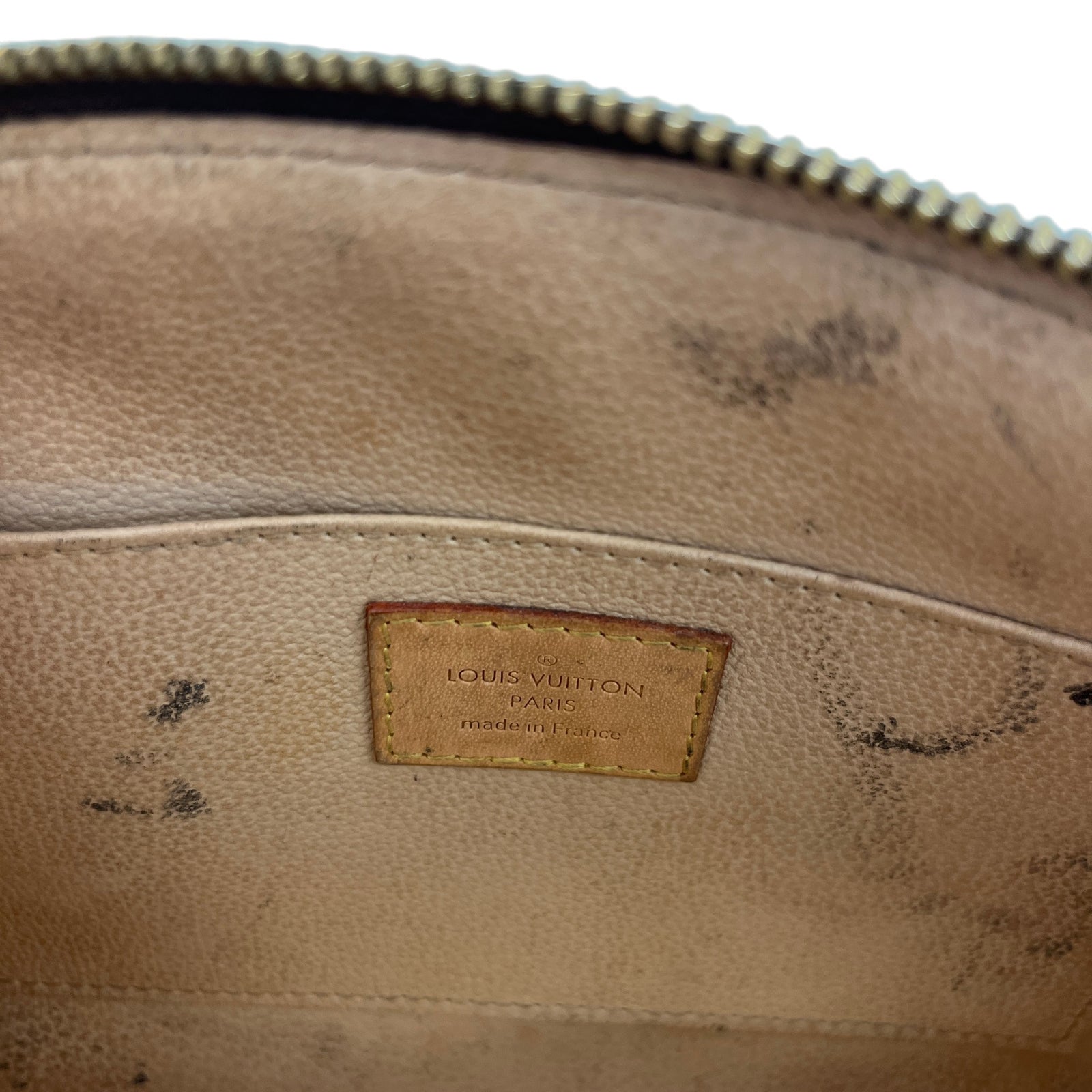 Women's Monogram Cosmetic MM Clutch Brown - Photo 10