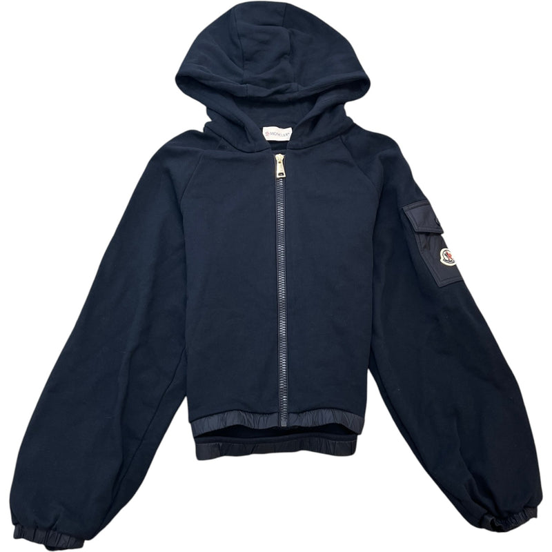 Women's Felpa Zippata Hoodie Navy Size 12Y