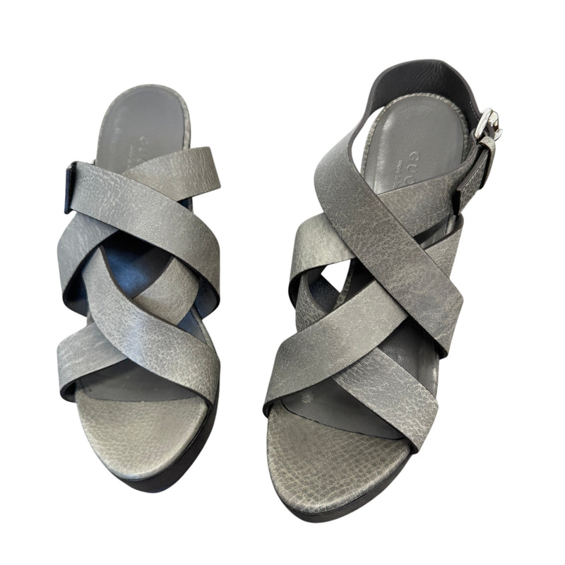 Women's Libeccio Platform Heels Grey Size EU 36 / UK 3
