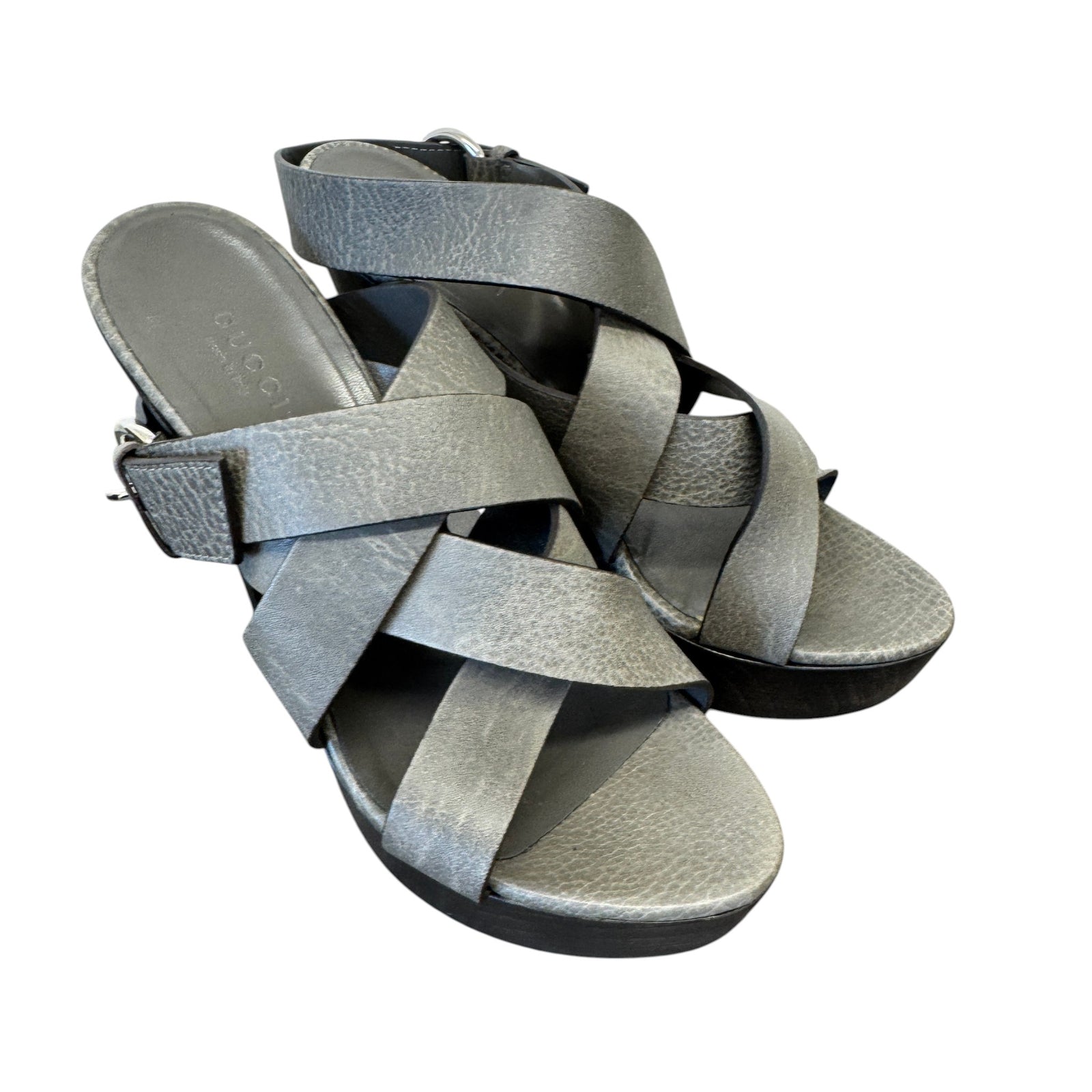 Women's Libeccio Platform Heels Grey Size EU 36 / UK 3 - Photo 9
