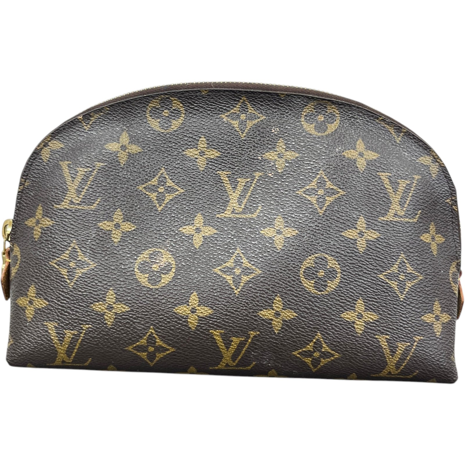 Women's Monogram Cosmetic MM Clutch Brown - Photo 1