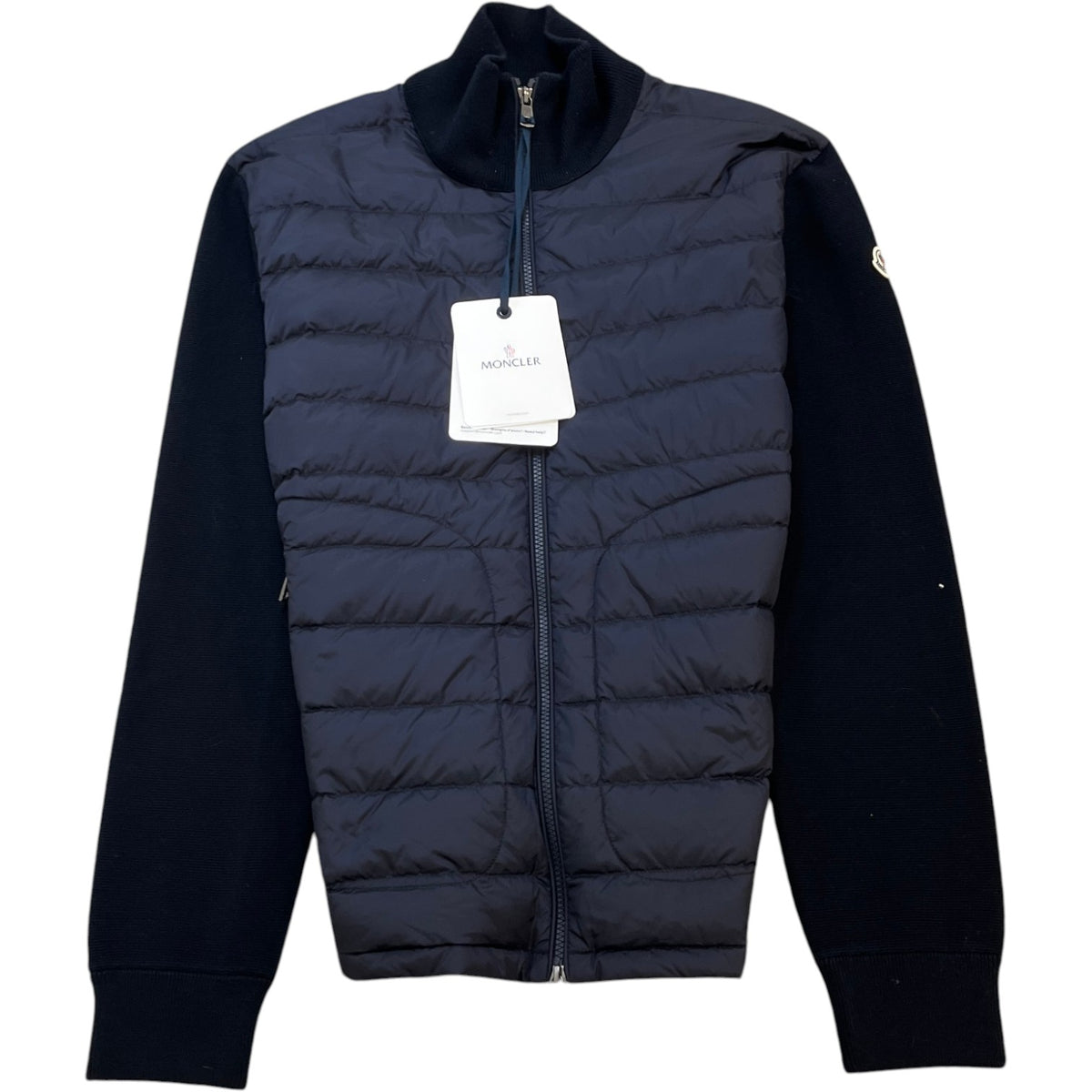 Men's Cardigan Tricot Jacket Navy Size 4 / XL - Photo 1
