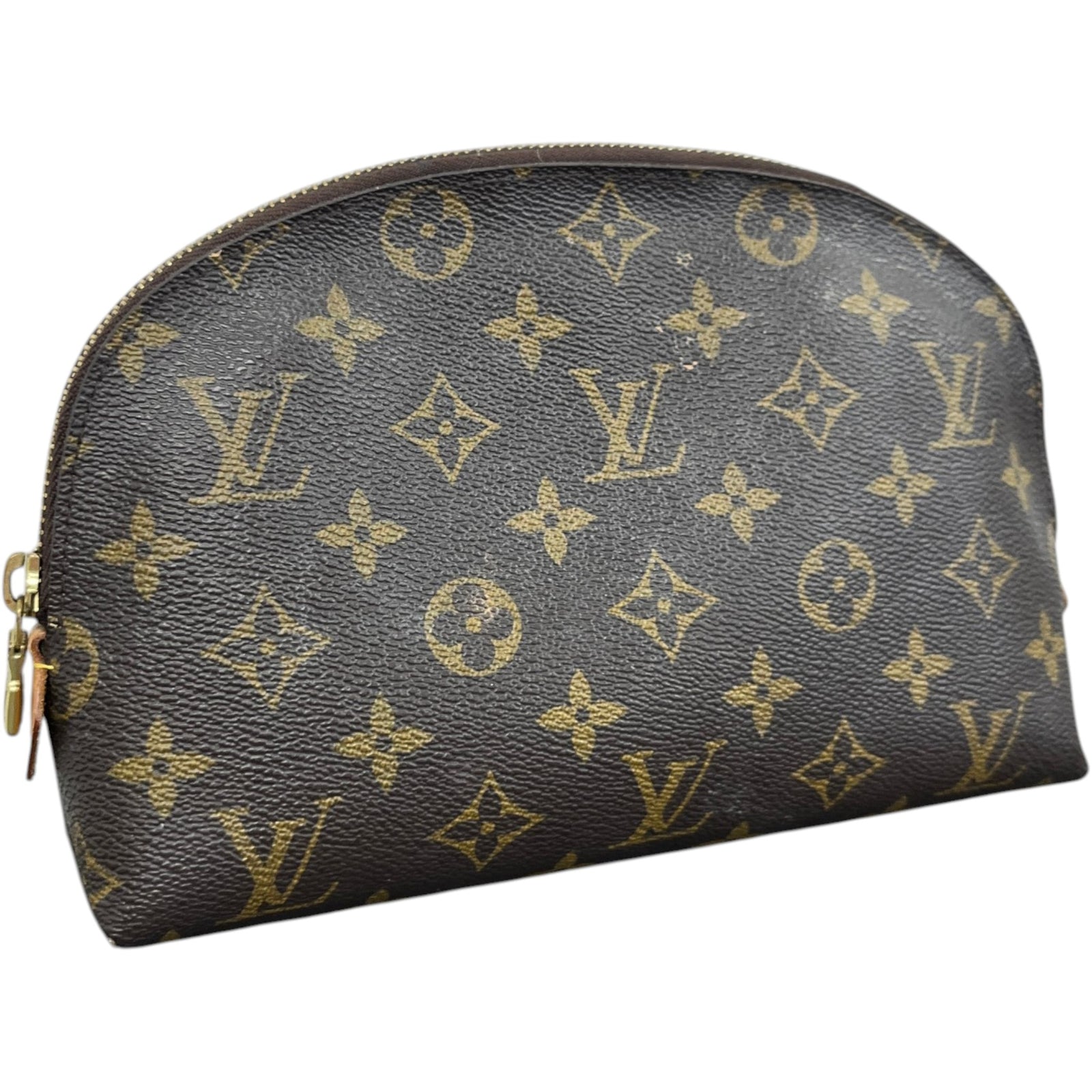 Women's Monogram Cosmetic MM Clutch Brown - Photo 3