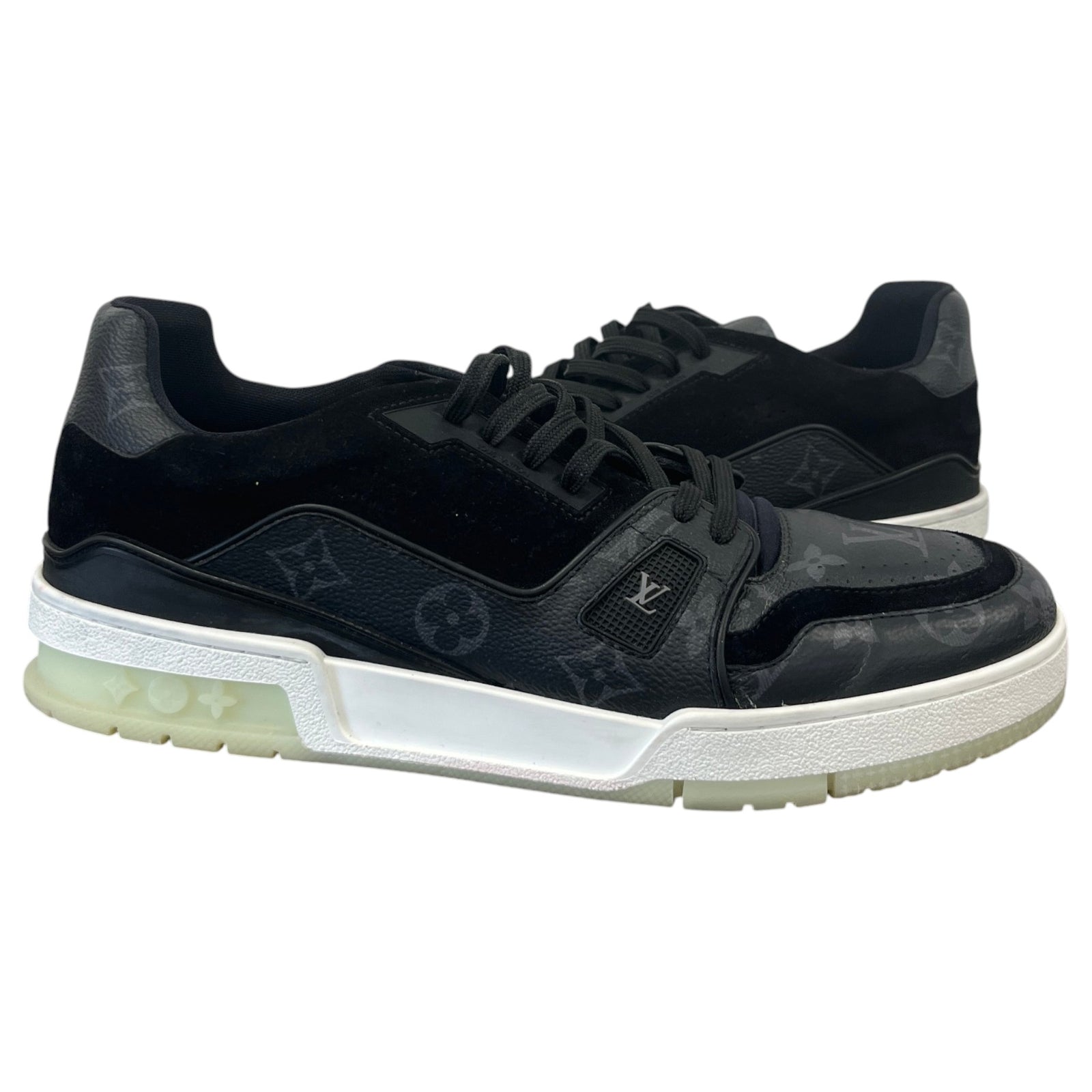 Men's LV Low Trainers Black Size UK 8 / EU 42 - Photo 3