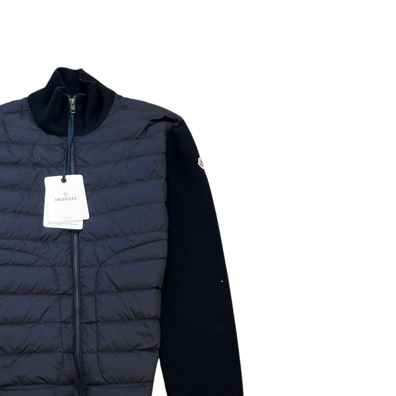 Men's Cardigan Tricot Jacket Navy Size 4 / XL