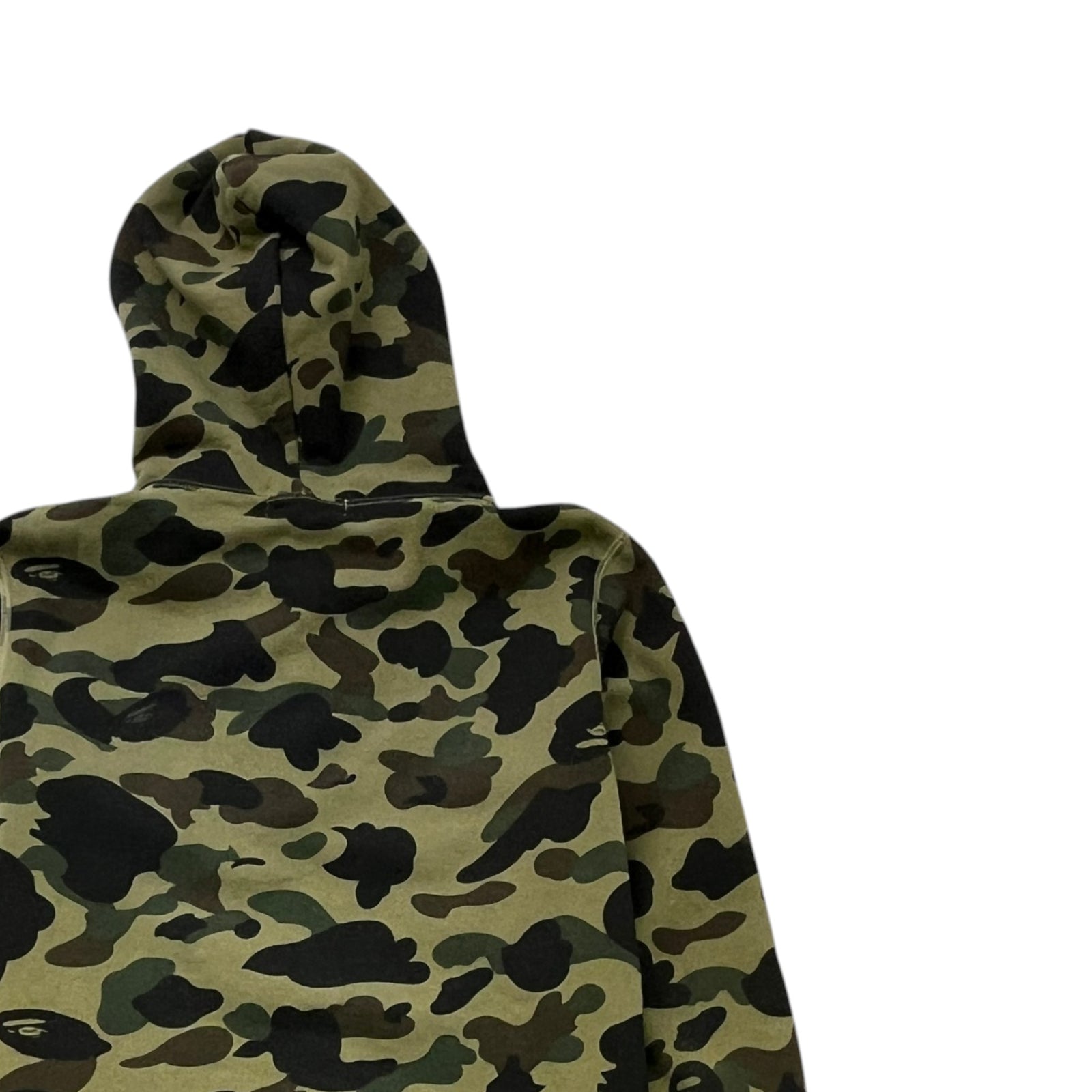 Men's 1St Camo Hoodie Khaki Size M - Photo 4