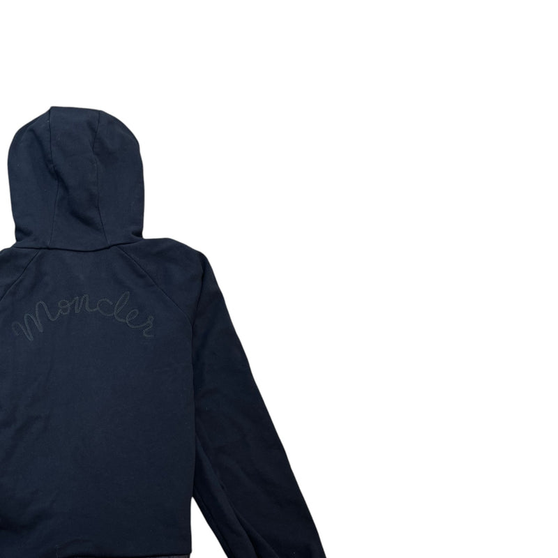 Women's Felpa Zippata Hoodie Navy Size 12Y