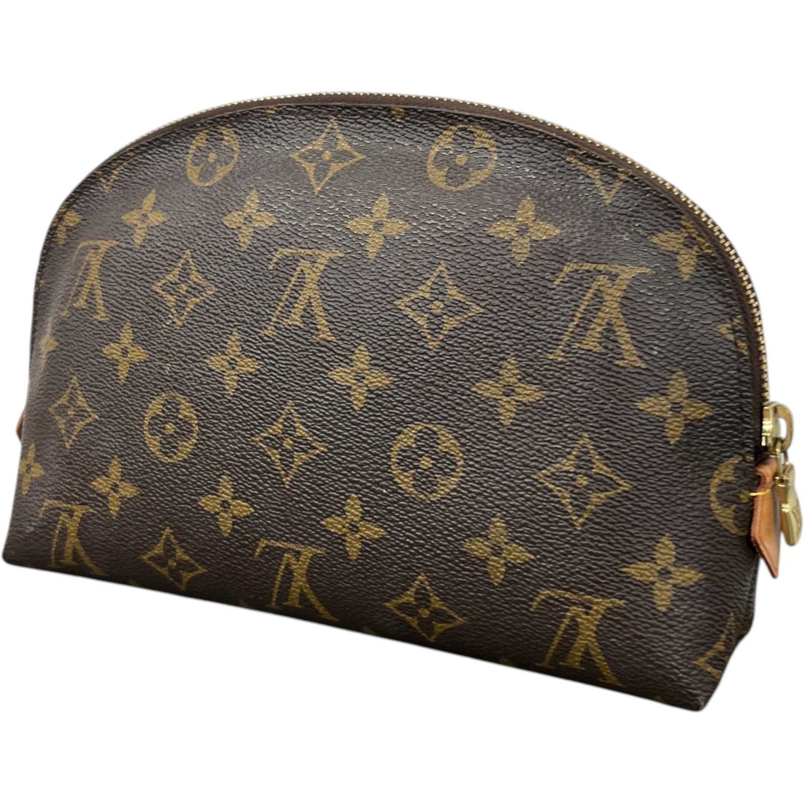 Women's Monogram Cosmetic MM Clutch Brown - Photo 8