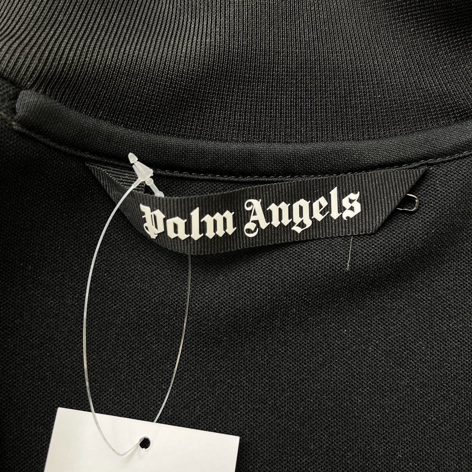 Men's Logo Print Track Jacket Black Size M - Photo 5