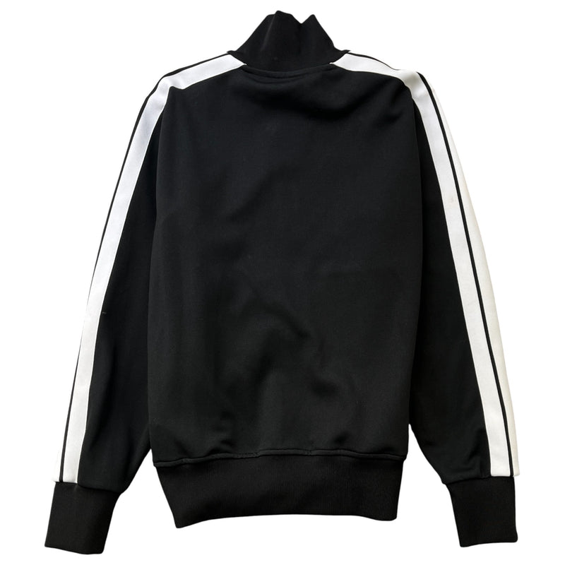 Men's Logo Print Track Jacket Black Size M