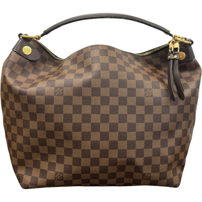 Women's Damier Duomo hobo Bag Brown