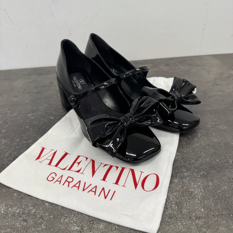 Women's Vlogo Mary Jane Pumps Mules Black Size EU 38 / UK 5
