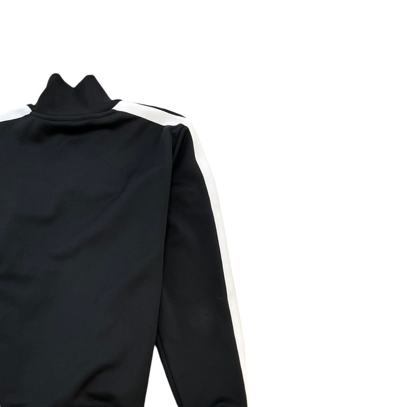 Men's Logo Print Track Jacket Black Size M
