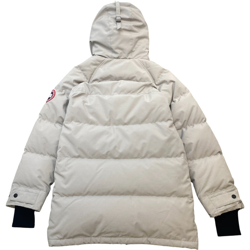 Men's Emory Parka Down Jacket Beige Size M