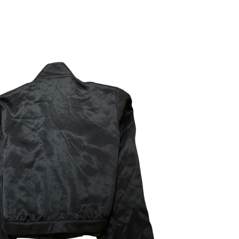 Women's Silk Cc Button Double Breasted Jacket Black Size IT 40 / UK 8