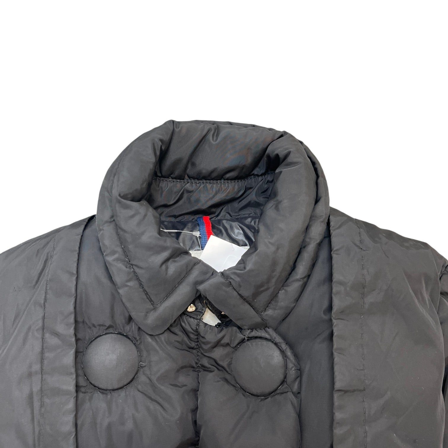 Women's Daim Double Breasted Down Jacket Black Size 1 / UK 10 - Photo 6