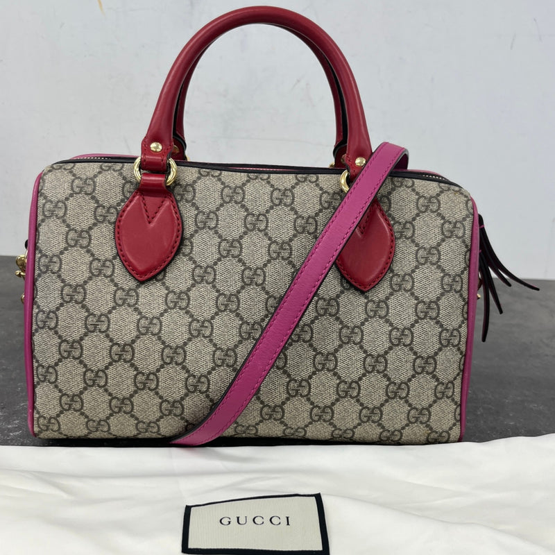 Women's Gg Supreme Boston Bag Pink