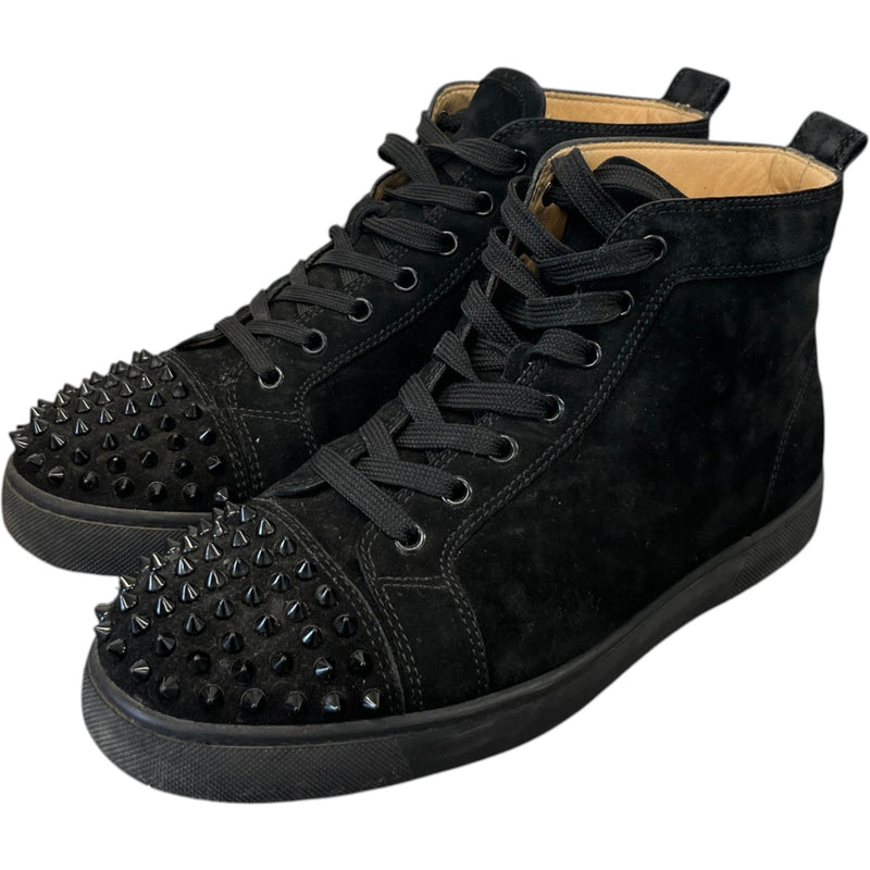 Men's Lou Spikes High Trainers Black Size EU 39 / UK 5