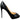 Women's Lady Peep Patent Heels Black Size EU 40.5 / 7.5