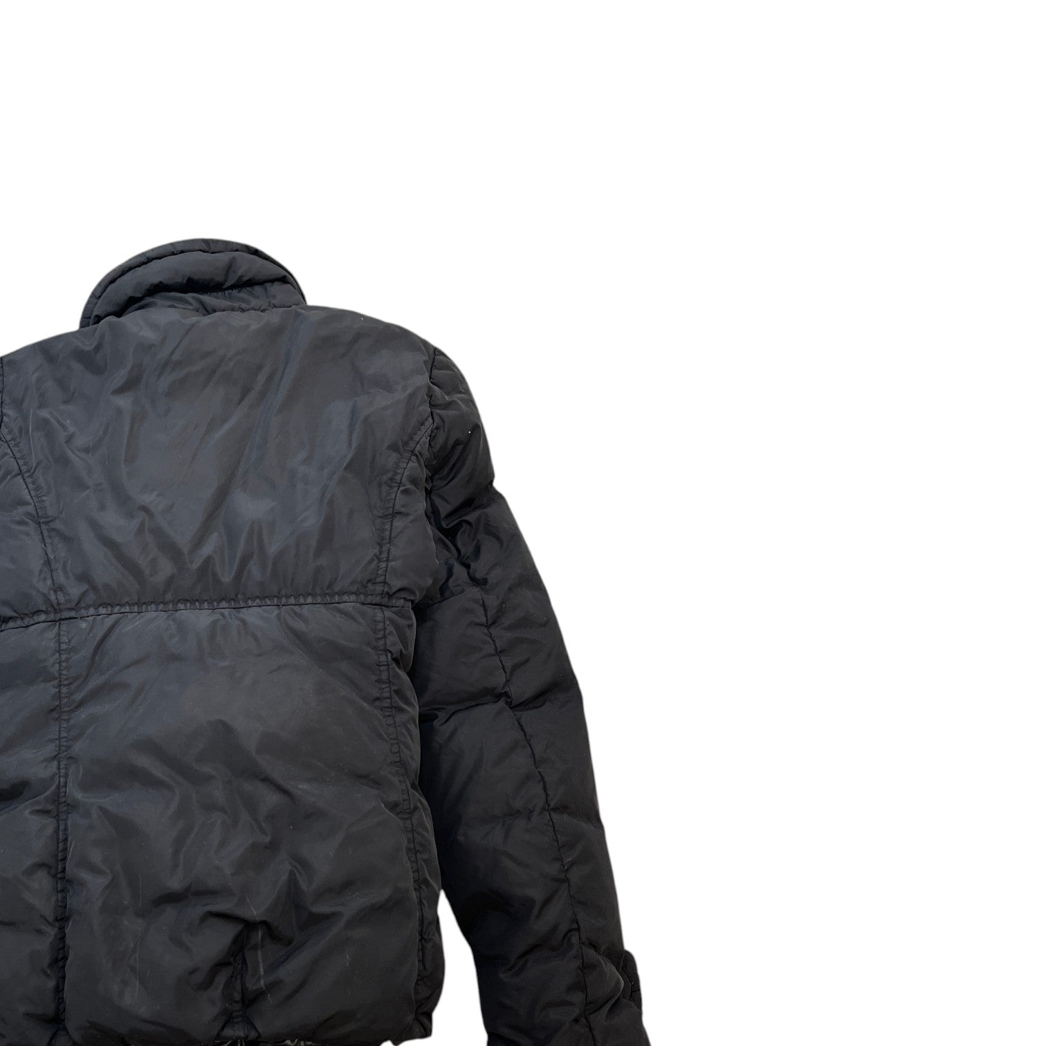 Women's Daim Double Breasted Down Jacket Black Size 1 / UK 10 - Photo 4
