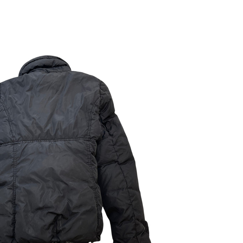 Women's Daim Double Breasted Down Jacket Black Size 1 / UK 10