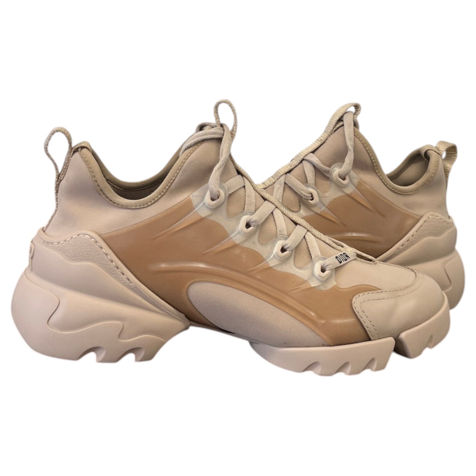 Women's D-Connect Low Trainers Beige Size UK 6 / EU 39 - Photo 3