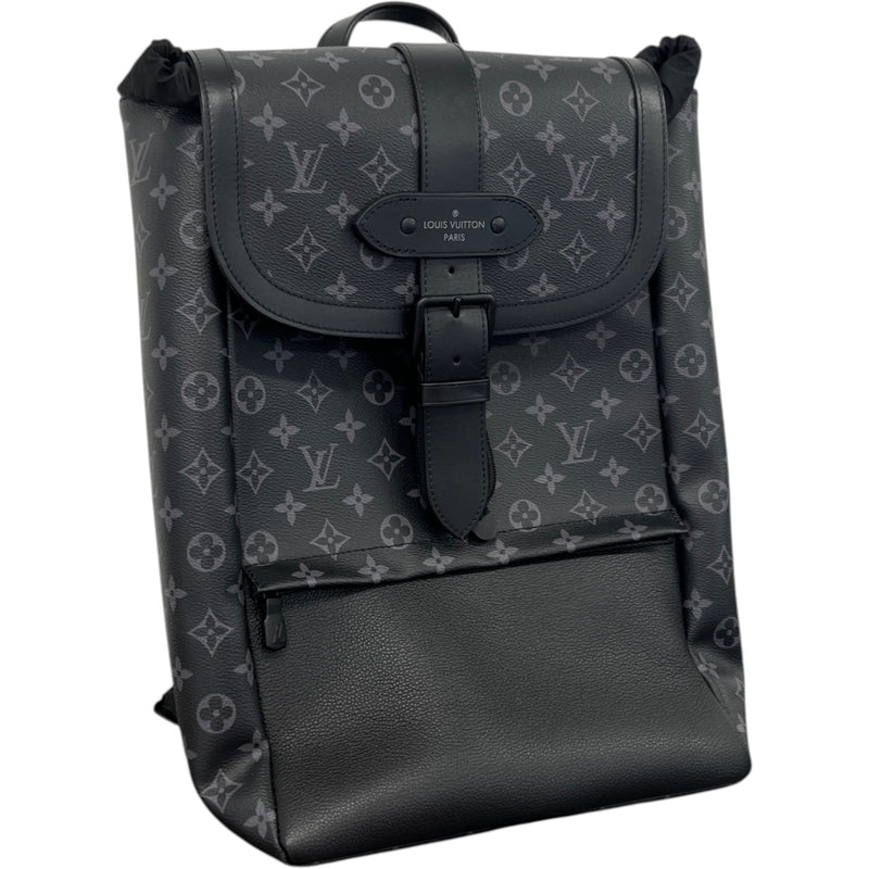 Men's Saumur Monogram Eclipse Backpack Black