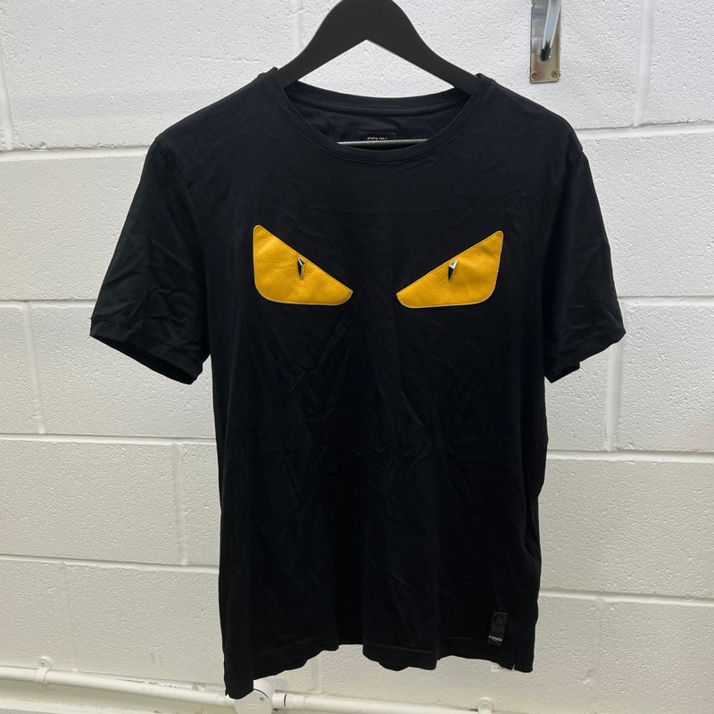 Men's Monster Eye T-Shirt Black Size IT 50 / UK L