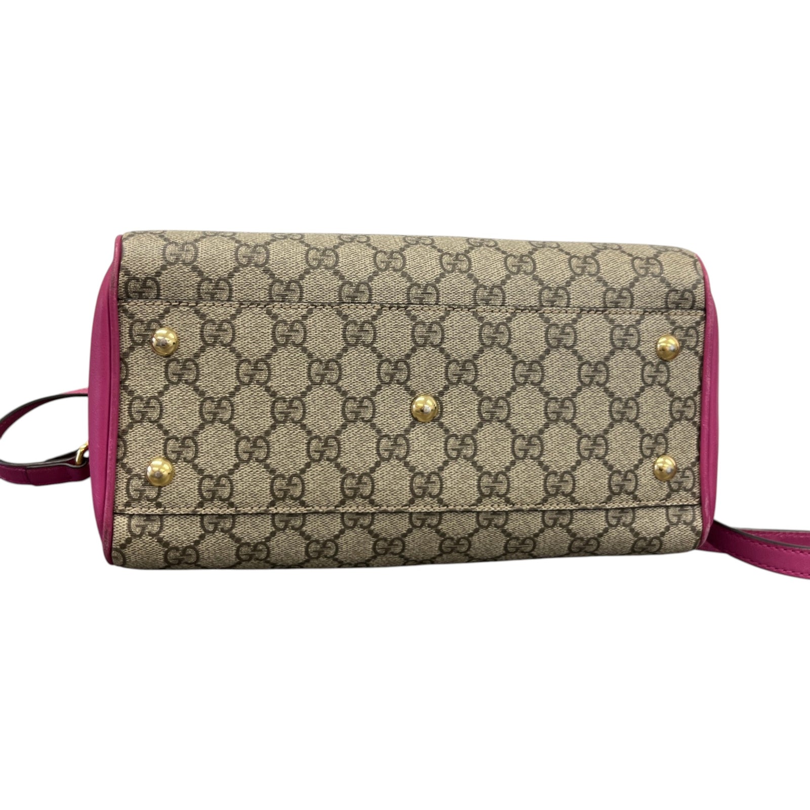 Women's Gg Supreme Boston Bag Pink - Photo 10