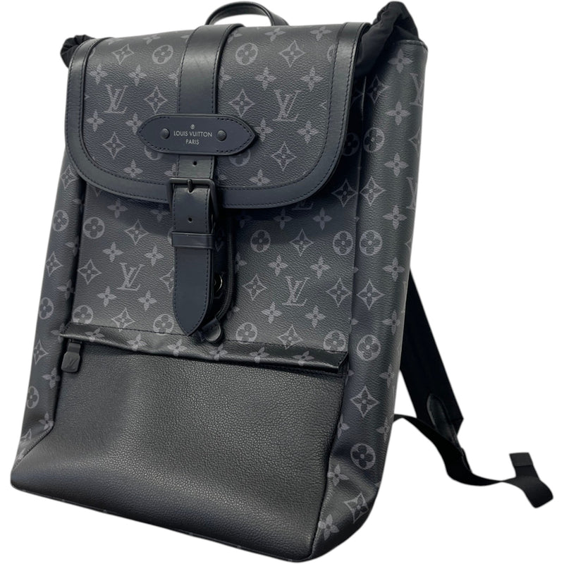 Men's Saumur Monogram Eclipse Backpack Black