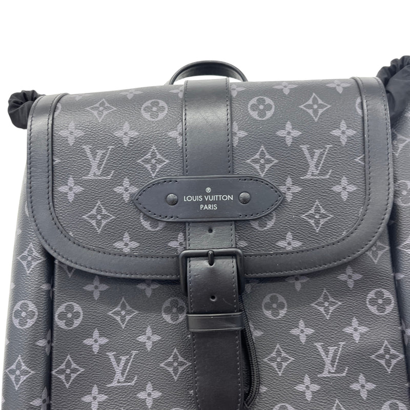Men's Saumur Monogram Eclipse Backpack Black